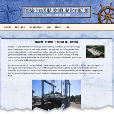 Charlotte Harbor Boat Storage